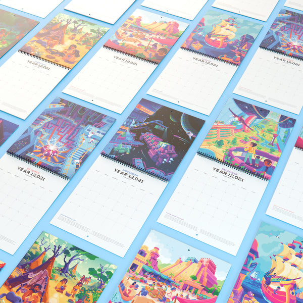 12,021 Human Era Calendar the kurzgesagt shop