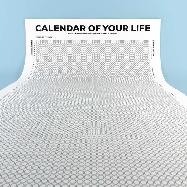 Calendar Of Your Life Infographic Poster B W The Kurzgesagt Shop calendar-of-your-life-infographic-poster-b-w-the-kurzgesagt-shop