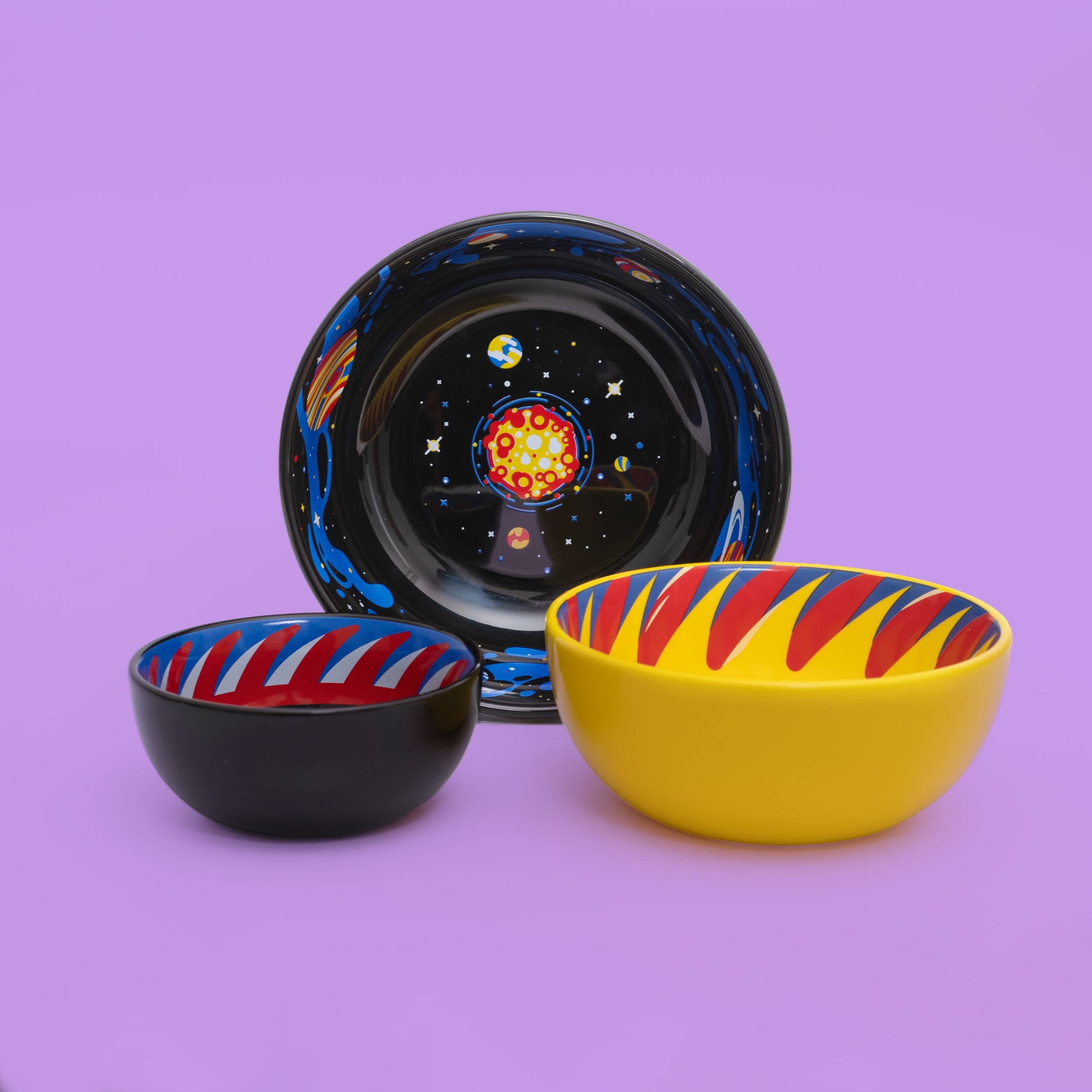Black Hole Bowl Set