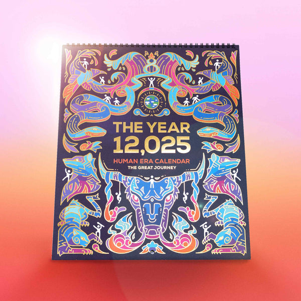 12,025 Human Era Calendar – Shiny & Limited Edition – the kurzgesagt shop