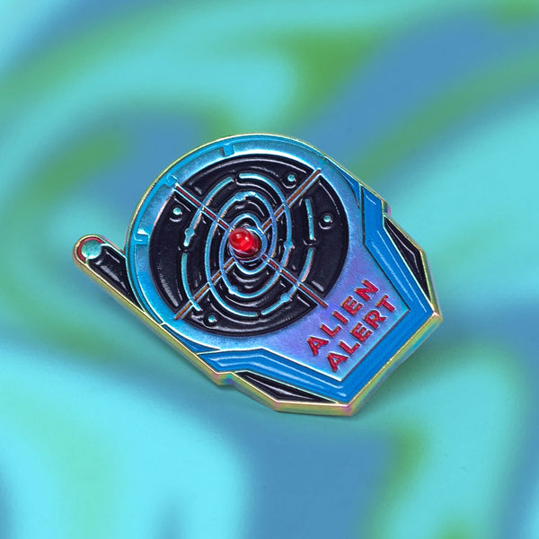 LIMITED EDITION Alien Alert Pin – the kurzgesagt shop