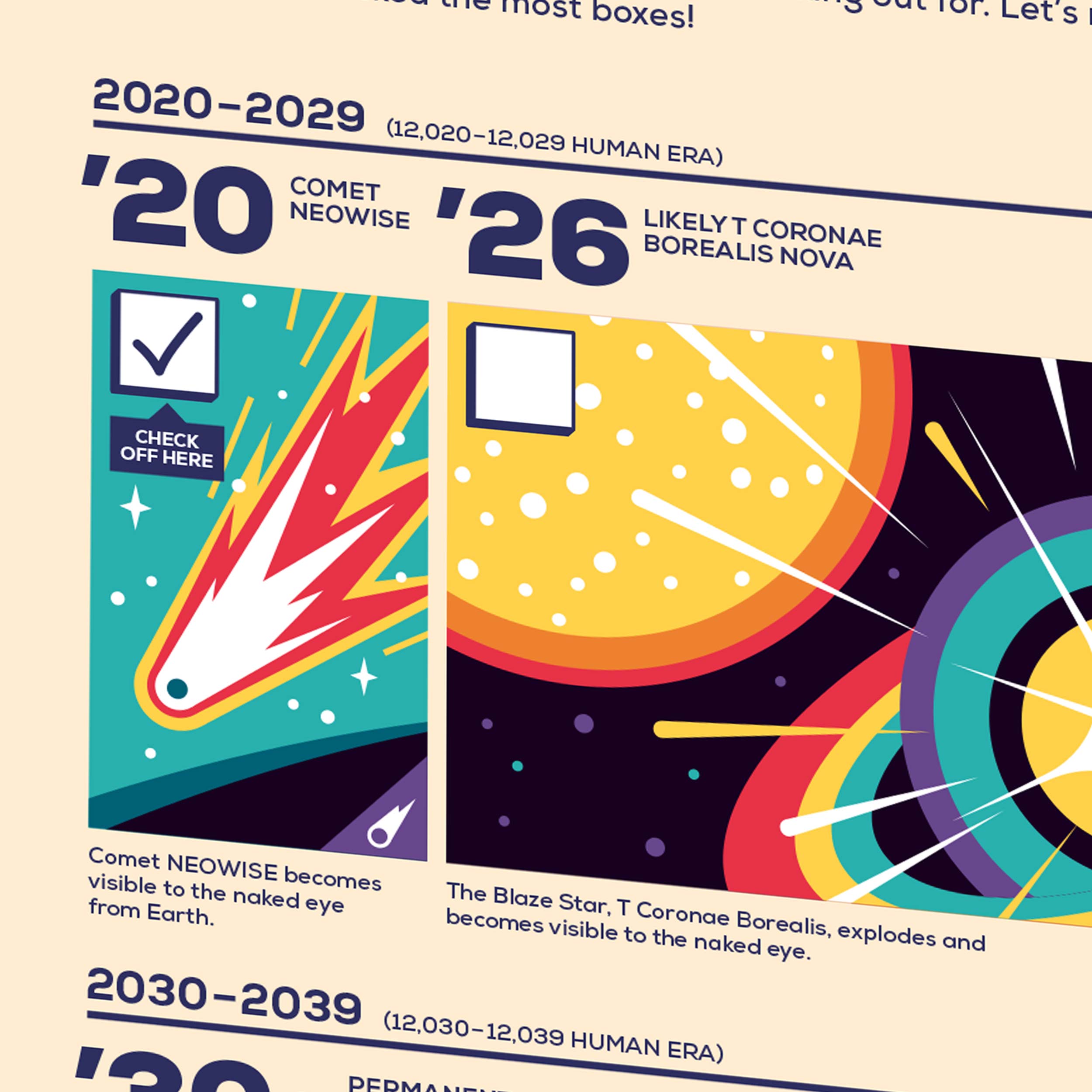 Space Events Calendar Poster The Kurzgesagt Shop space-events-calendar-poster-the-kurzgesagt-shop