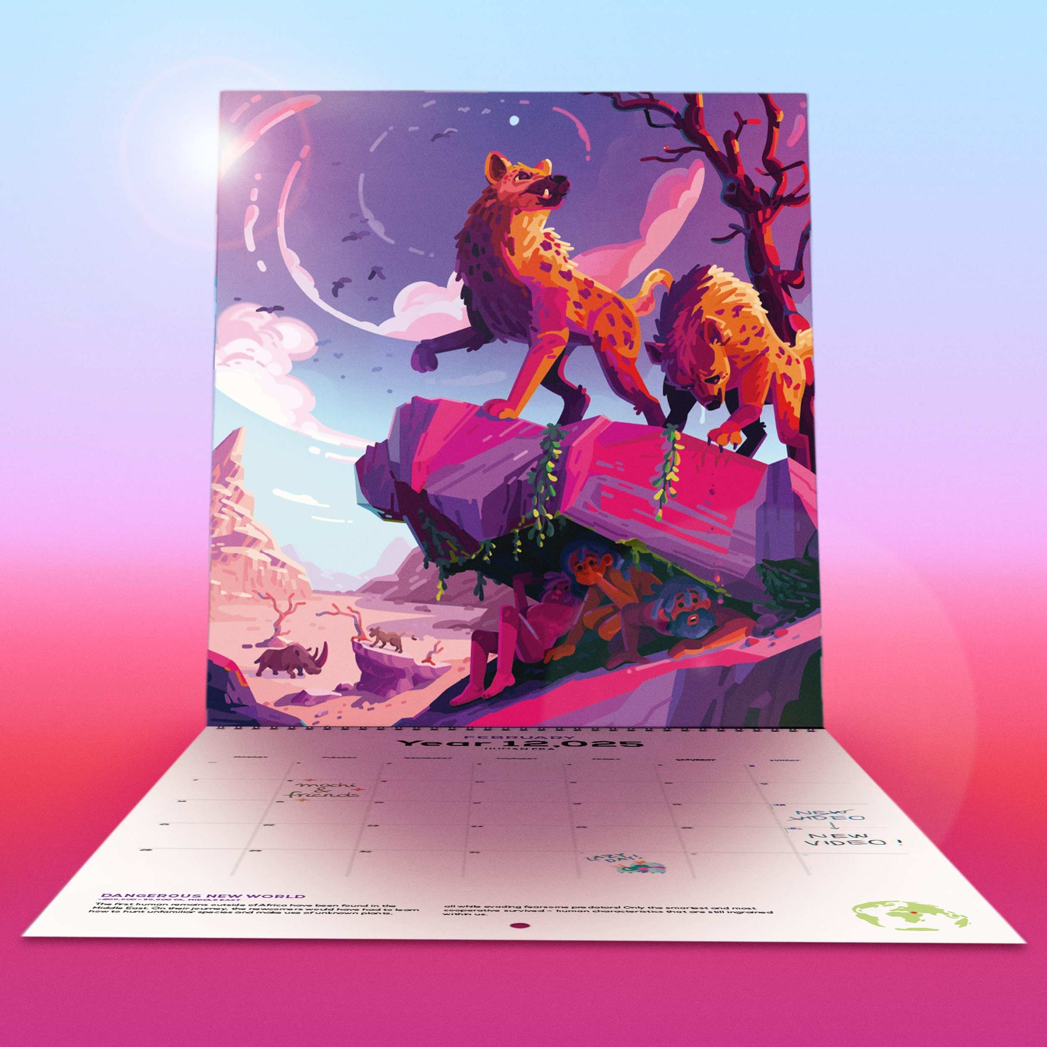 12 025 Human Era Calendar Shiny Limited Edition The Kurzgesagt Shop 12-025-human-era-calendar-shiny-limited-edition-the-kurzgesagt-shop