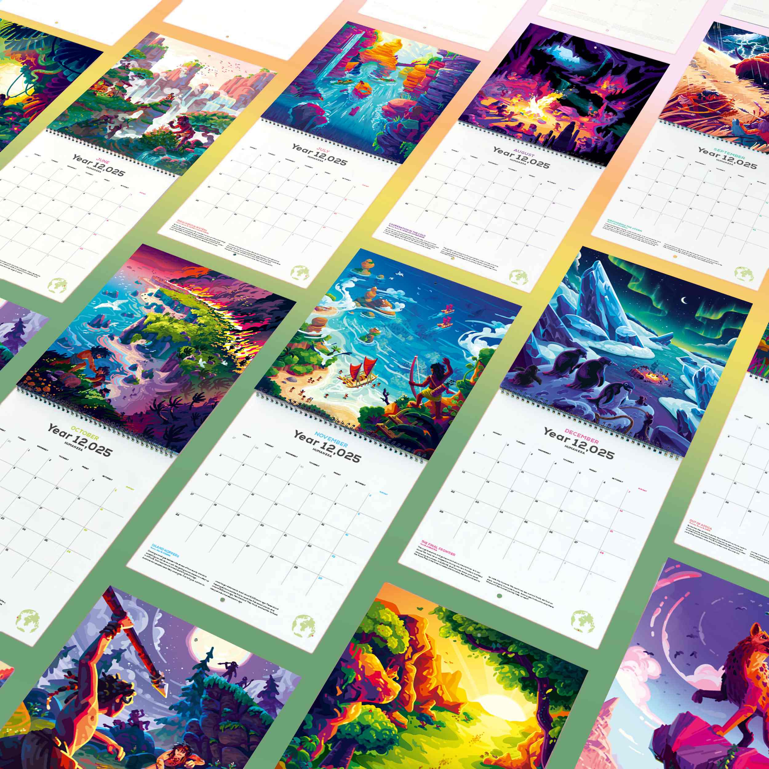 12,025 Human Era Calendar – Shiny & Limited Edition – the kurzgesagt shop