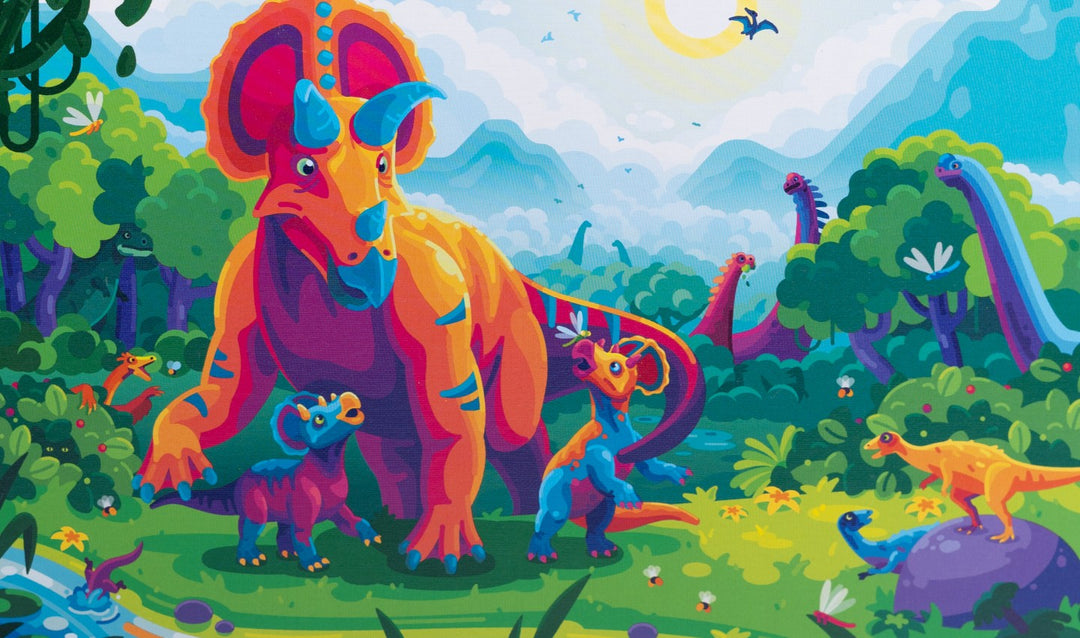 Dinosaur Paradise Jigsaw Puzzle – the kurzgesagt shop