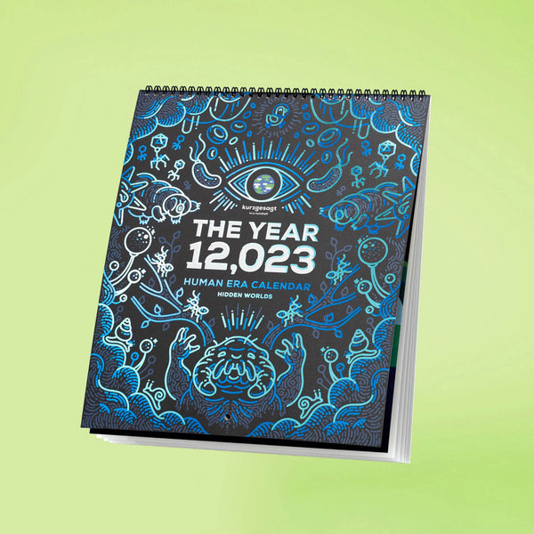 12,023 Human Era Calendar (Limited Edition) – the kurzgesagt shop