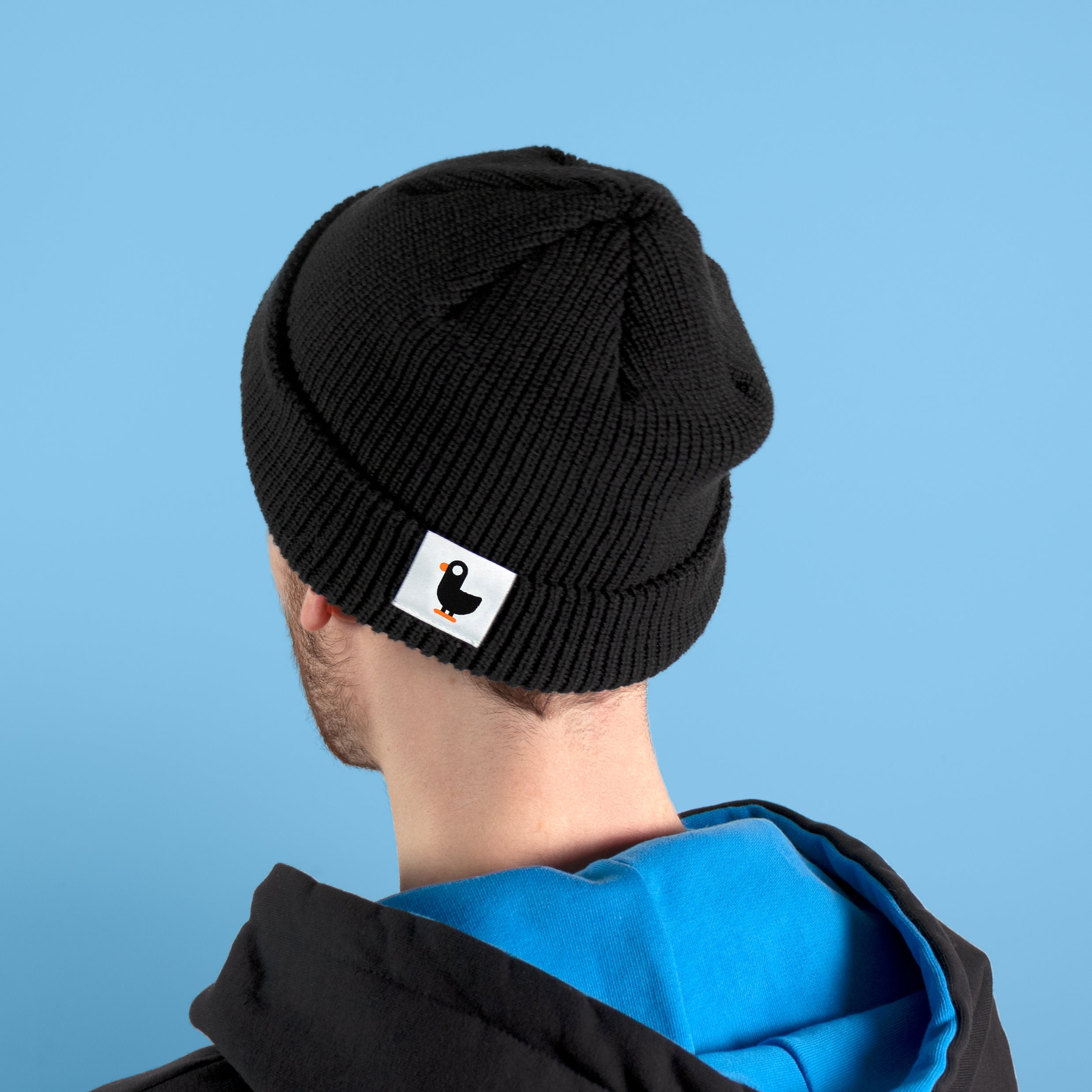 Duck Beanie Black – the kurzgesagt shop