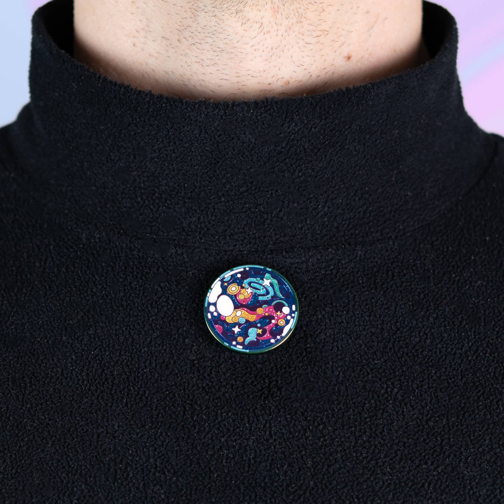 *LIMITED EDITION* Universe to Scale Pin – the kurzgesagt shop